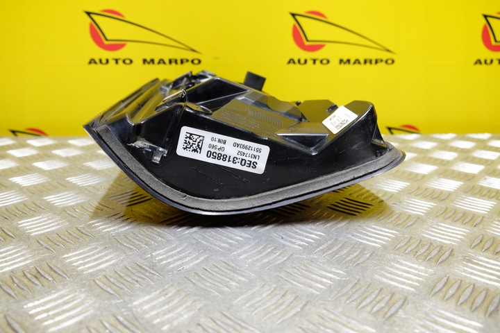 фото №12, Dodge ram 1500 2019- лампа зад левая чёрная led usa