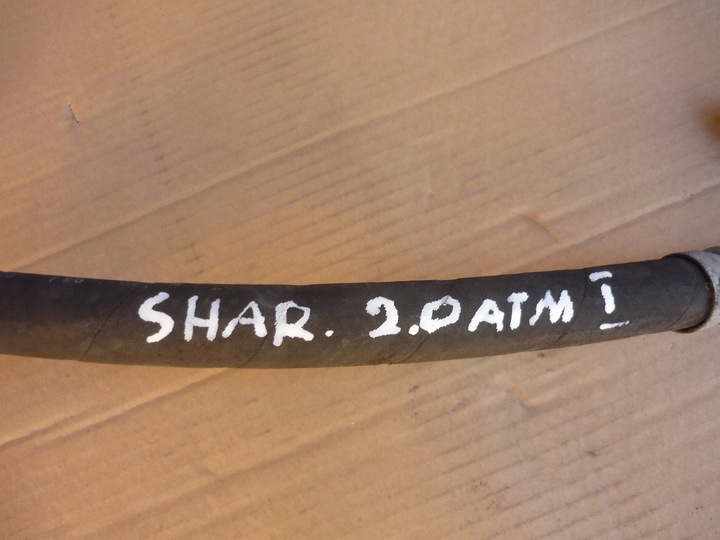 фото №11, Шланг кондиционера vw sharan рестайлинг 2.0 b 8v atm 7m3820722k