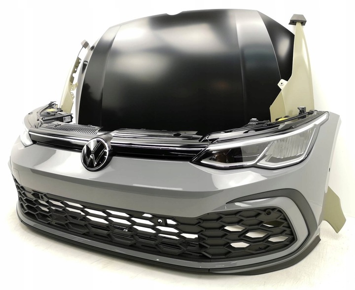 фото №16, Новый org комплектный перед бампер капот крыло vw golf 8 viii gti gtd r