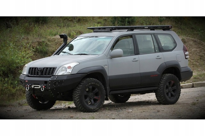 фото №9, Бампер переднее стальной toyota land cruiser 120 more 4x4