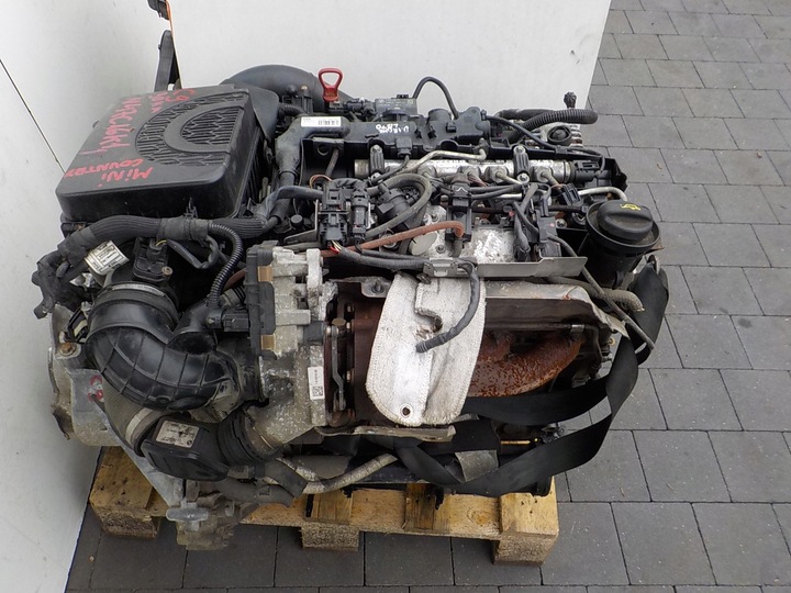 фото №13, Mini cooper r56 11r 1.6d 90km двигатель n47c16a комплектный