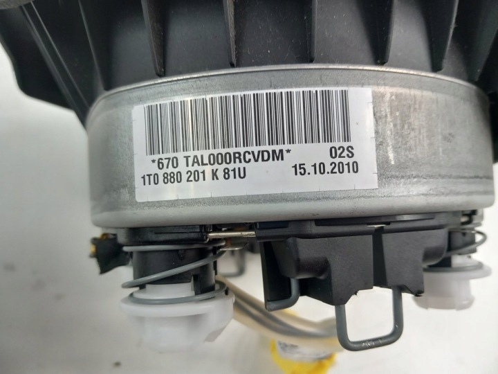 фото №6, Vw touran 1t рестайлінг подушка  подушка водія 1t0880201k