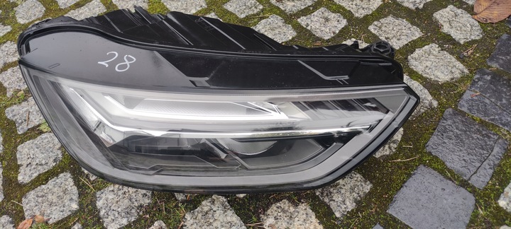 фото №8, Audi q5 ii 80a фара лампа полный led рестайлинг 80a941033f 80a941034f kpl