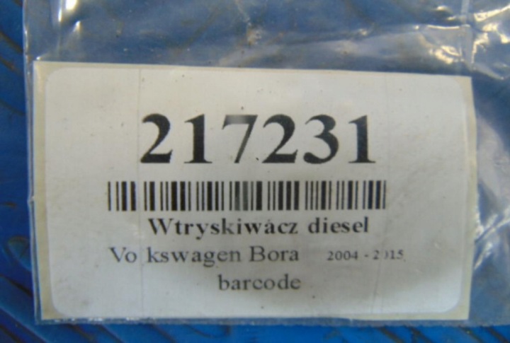 фото №6, Volkswagen bora 1.9d форсунка дизель 4штуки комплект 0414720215