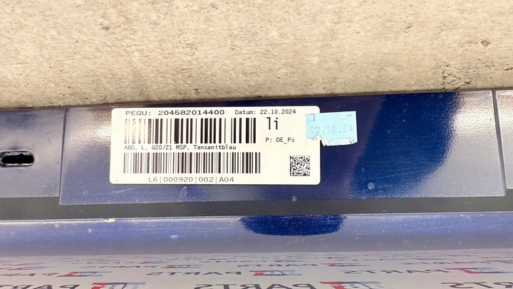 фото №12, Bmw g21 g20 планка накладка порогова ліва tansanitblau ii c3z 8069381