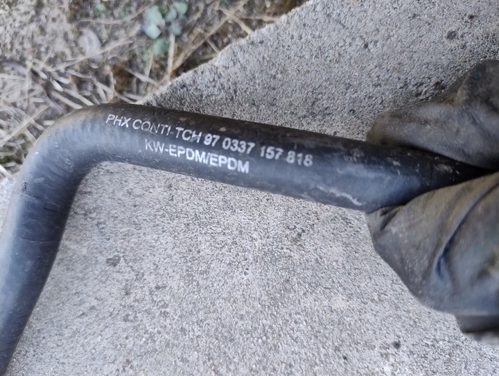 фото №6, Труба шланг шланг воды турбины обратный audi a4 b8 a5 8t 1.8 tfsi 06h121492c