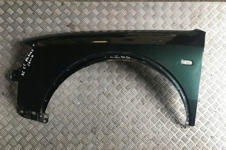 фото №10, Крыло переднее левый audi a6 allroad 4bh, c5 lz6g 2.5l дизель 132kw 2003