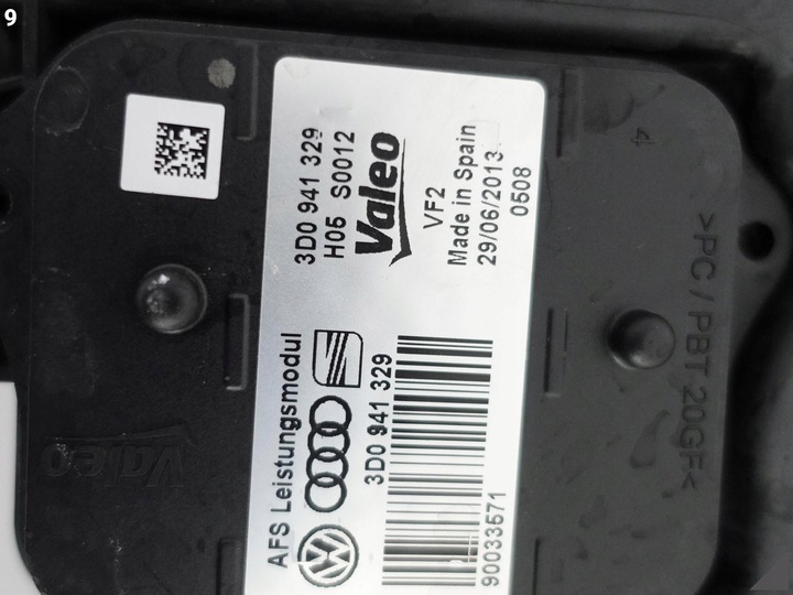 фото №10, Audi q5 8r0 рестайлінг 12-16 ксенон+ led+moduł повороту