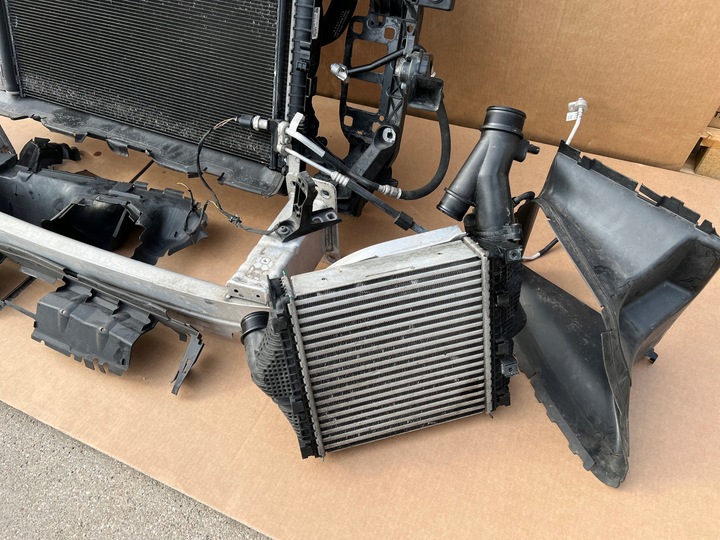 фото №7, Audi sq7 4m рестайлінг 2020 4,0 tdi pas переднє радіатор intercoolery комплект