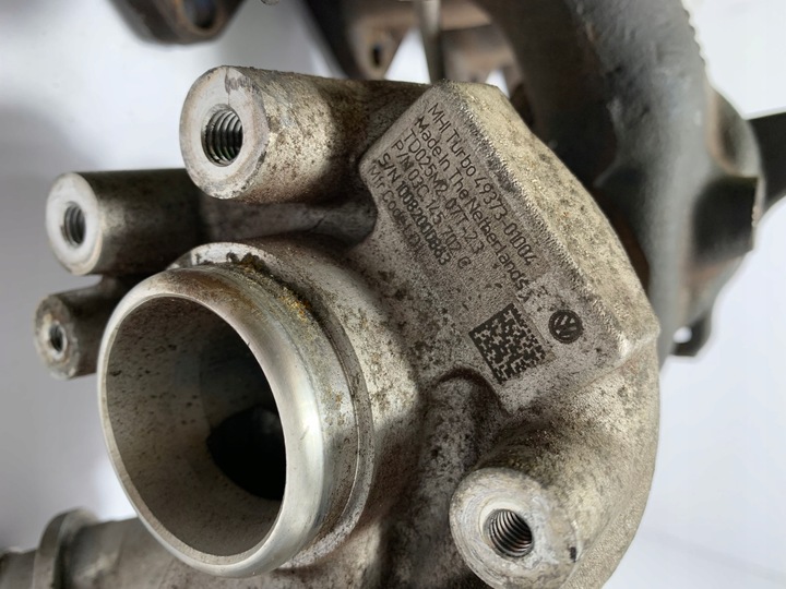 фото №10, 49373-01004 49373-11032 турбонагнетатель коллектор audi vw 1.4 tsi