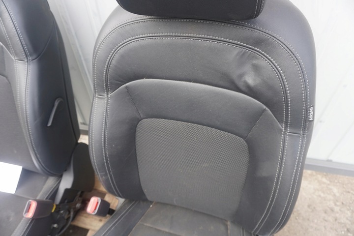 фото №10, Kia sportage iii sl сидіння диван чорна шкіра uk оббивка 2012рік