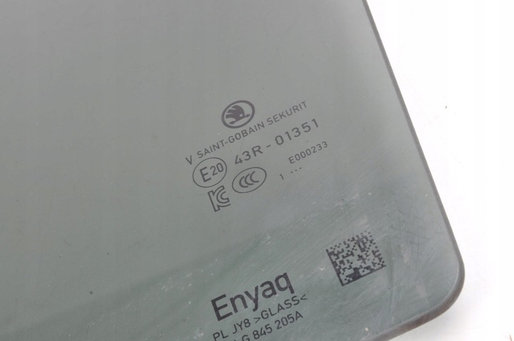 фото №2, Skoda enyaq iv стекло дверь левая задняя левый зад