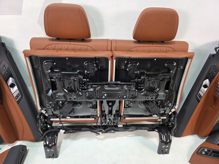 фото №10, Сидіння салон шкіра bmw x7 g07 lci 7місць individual вентильовані комфорт
