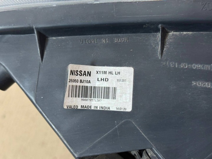 фото №12, Фара передня ліва nissan nv200 26060bj10a 09 - європа org