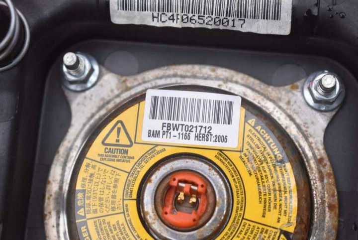 фото №8, Подушка безопасности подушка безопасности водителя 45130-0d150-d toyota yaris 2 ii 05-09