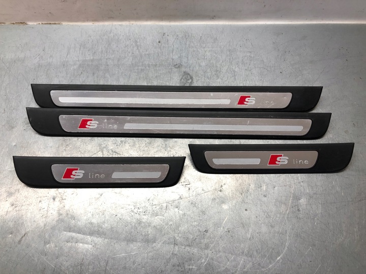 фото №1, A4 b8 s line накладки планки пороговые комплект