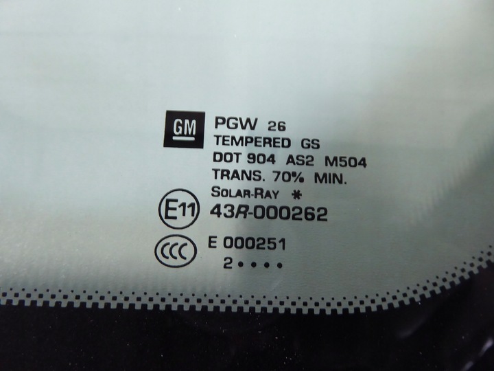 фото №2, Скло лівий перед 2012 opel zafira c tourer