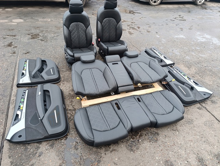 фото №3, Audi a8 d4 сиденья диван кожа вентилируемые uk