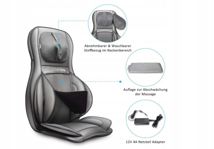 МАСАЖНИЙ КИЛИМОК / МАСАЖЕР COMFIER CF-2307A