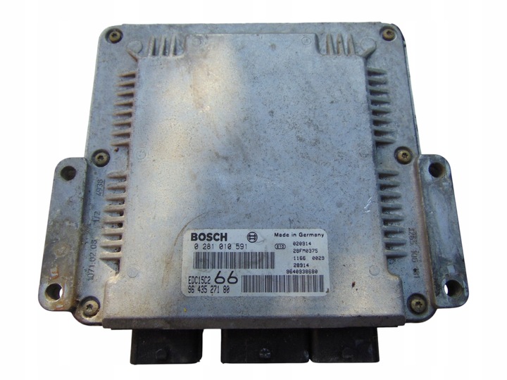 фото №1, Компьютер 0281010591 9643527180 peugeot citroen