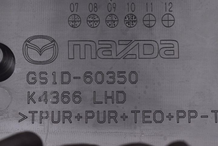 фото №7, Подушка подушка безопасности пассажира gs1d-60350 mazda 6 2 ii gh рестайлинг 09-13
