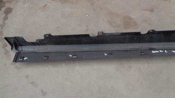 фото №9, Планка накладка порогова порога 7355272236 fiat 500x 2014- ліва