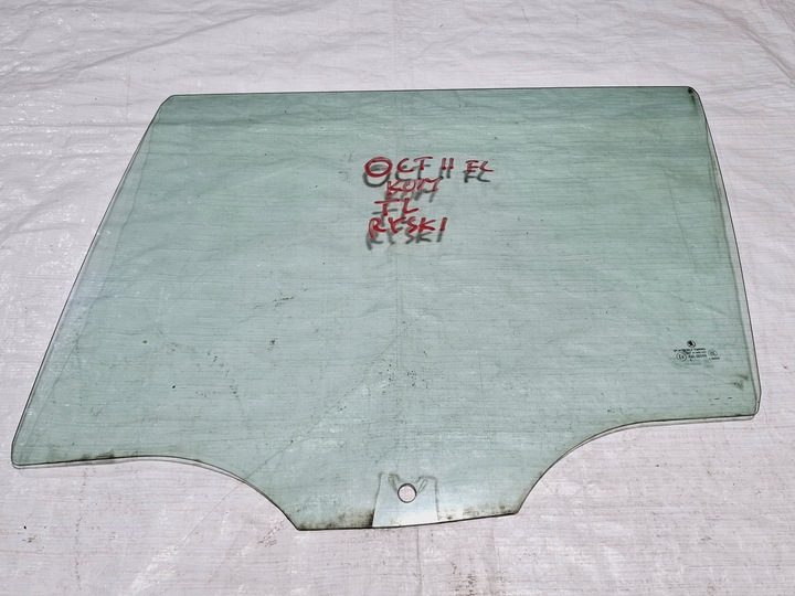 фото №1, Стекло дверь зад левая skoda octavia ii 2 1z0 универсал рестайлинг 2008-2013 2009r