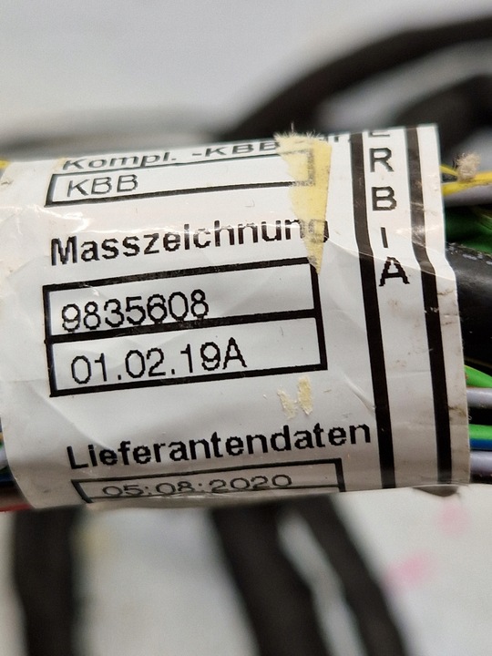 фото №7, Bmw 3 g20 g21 жгут установка зад 9835608