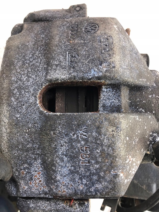 фото №7, Vw golf v поворотный кулак левый перед 1k0