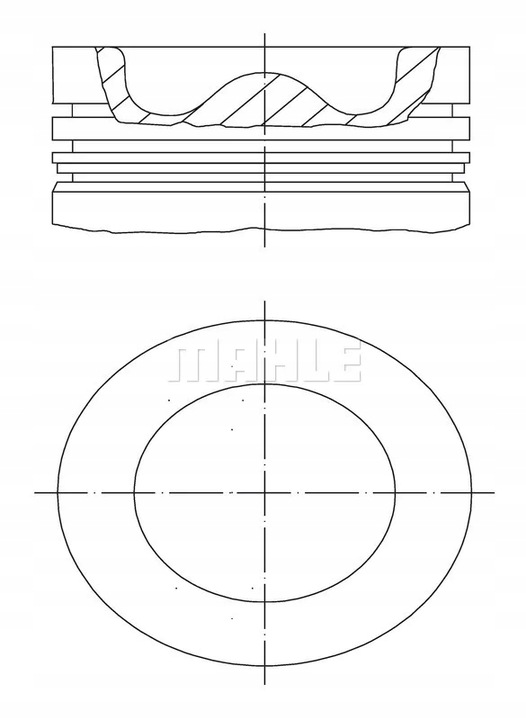 фото №1, Поршень mahle 061 pi 00111 000