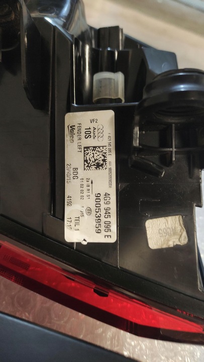 фото №9, Audi a6 c7 рестайлінг лампа ліва права задня зад led 4g9