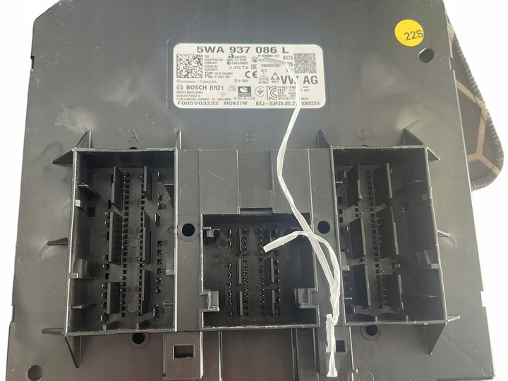 фото №1, Vw golf viii модуль комфорта 5wa937986l