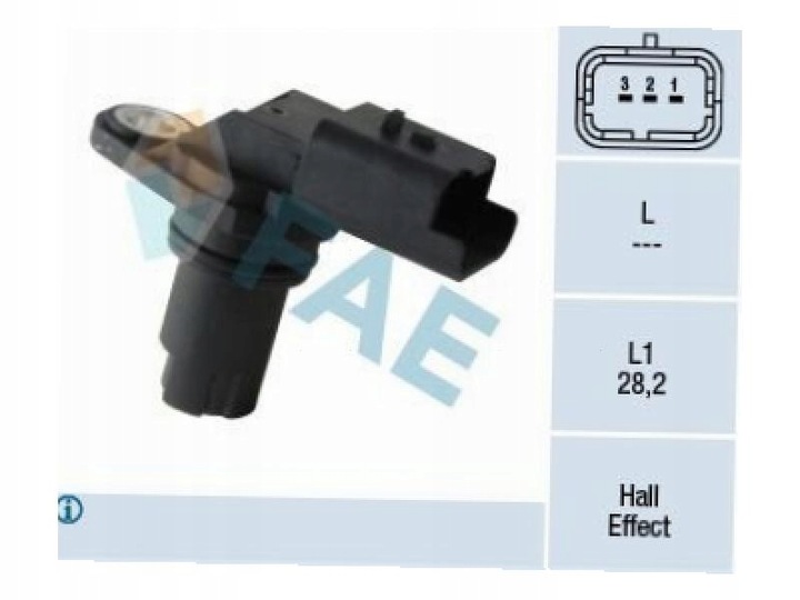 фото №2, Датчик вал розподільний вал renault master iii 2.3 10-