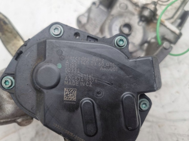 фото №11, Радиатор выхлопных газов egr a6511400360 mercedes w204 w212 w221 w639 w906 2.2cdi