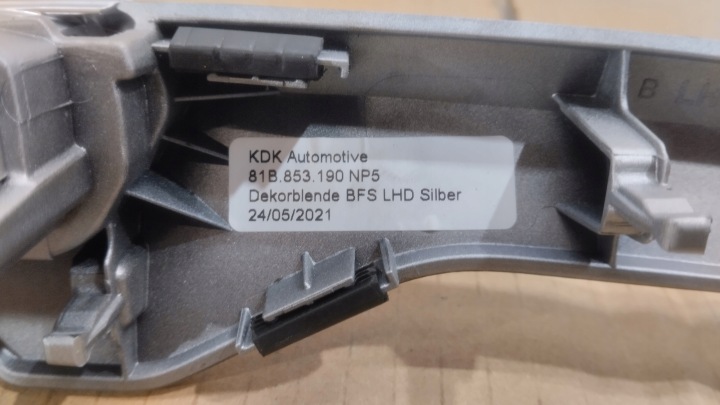 фото №7, Панель переключатель dekor audi q2 81a925301k 81b853190 81b853189