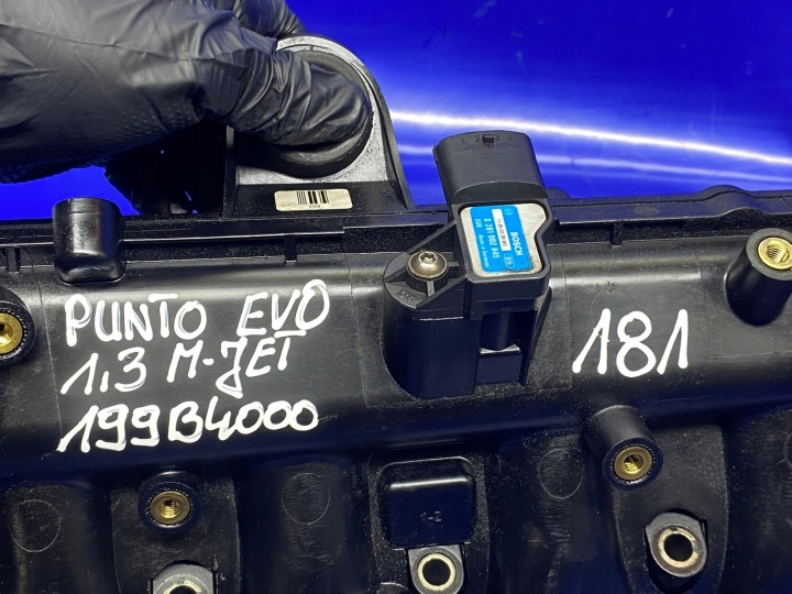 фото №12, Колектор впускний  punto evo doblo ii opel 1.3m-jet 199b4000 55213267