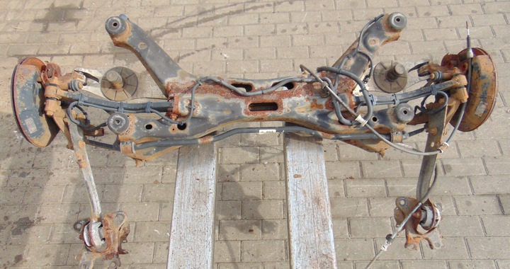 фото №1, Балка вісь підвішування зад saab 9-3 i 1998r- cabrio