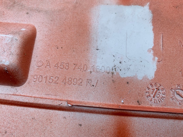 фото №12, Smart fortwo iii c453 a453 453 крышка крышка багажника задняя a4537401600
