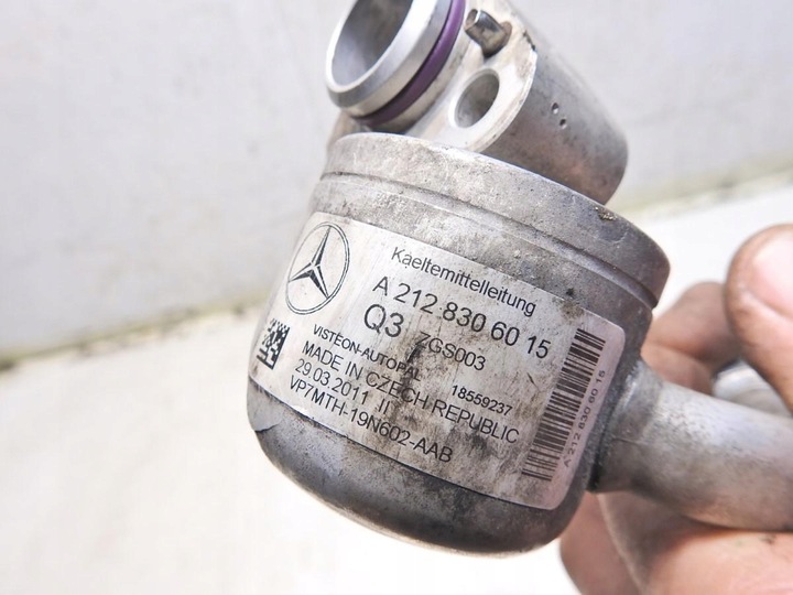 фото №6, Шланг трубка кондиціонера mercedes w212 2.2 cdi a2128306015