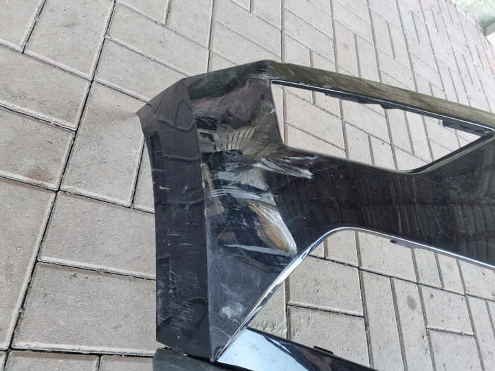 фото №8, Skoda karoq 57a бампер решітка радіатора перед