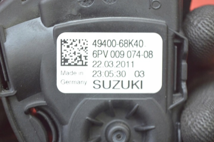 фото №6, Потенціометр педаль газу eu 49400-68k40 6pv009074 suzuki alto vii 1.0 68 km