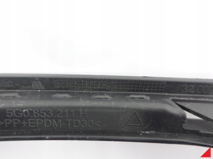 фото №14, Ліва решітка галоген w бампері передній vw golf 7 fl vii 2017- 5g0853211h