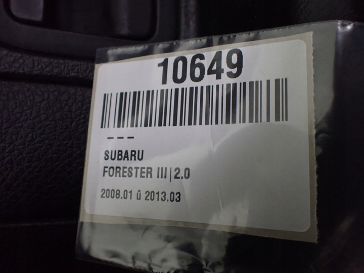 фото №10, Боковина багажника праві subaru forester iii 2008r 2.0 awd 94027sc000 10649
