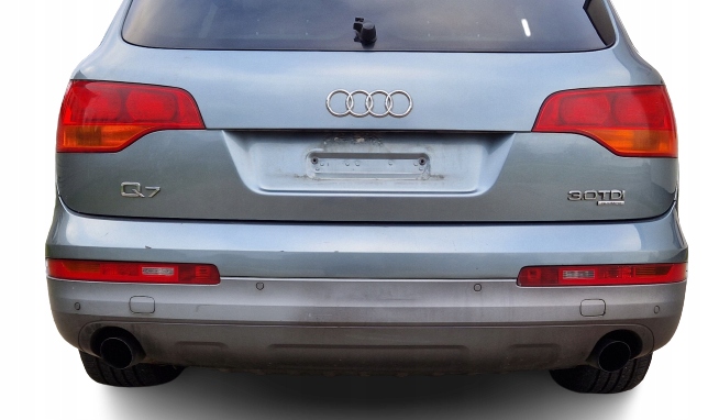 фото №1, Audi q7 4l бампер задний зад pdc лак ly7e