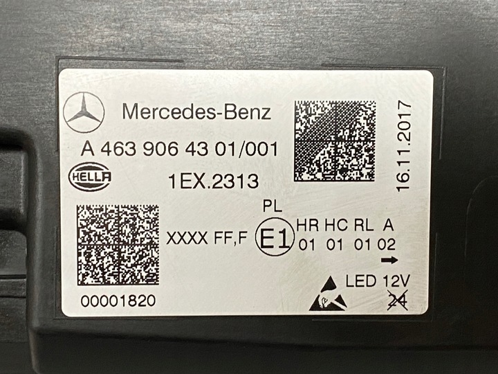 фото №13, Mercedes g клас w463 повний led