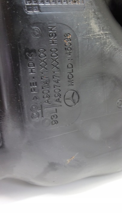 фото №5, Mercedes a907 бак пального bak 9074712800 93l