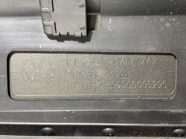 фото №5, Планка дверь задних vw t-roc r-line 2ga853969a