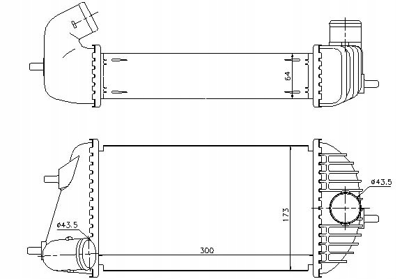 фото №1, Nissens інтеркулер suzuki swift iv 1.3d 10.10- ni