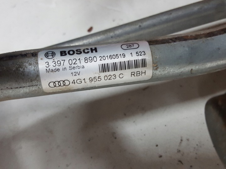 фото №5, Audi a6 c7 4g рестайлінг двигунчик двірник перед