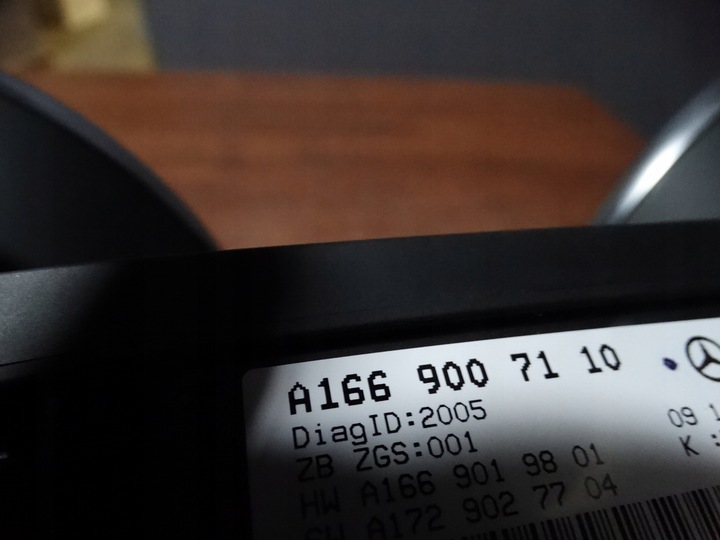 фото №5, Идеальный спидометр приборы бензин mercedes w166 1